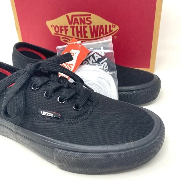 VANS Women's Size 5 Authentic Pro POPCUSH Black Low Classic Sneakers VN000Q0DBKA - Picture 9 of 11
